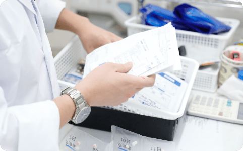 臨時薬(風邪薬など)のお届けにも迅速な対応